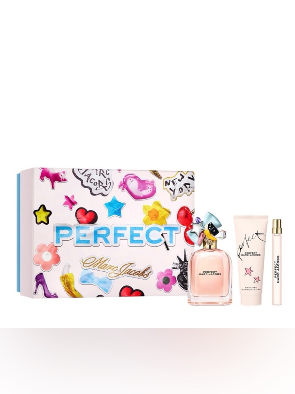 Marc Jacobs Perfect Fragrance Gift Set - Pink and Blue Accents